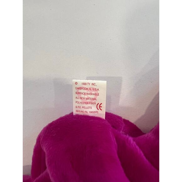 TY Beanie Baby Millennium Millenium Bear 1999 Retired With Tag Errors - Picture 9 of 12